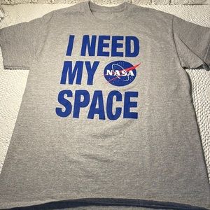 NASA β I NEED MY SPACE β tshirt